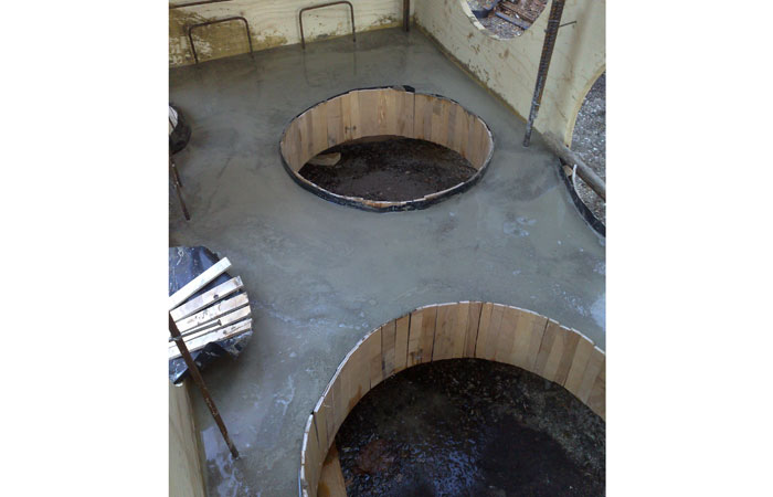 Der Btaonk�se am Stellwerk in Bargteheide