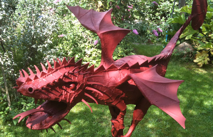 Drache f�r Zmigrod - Kunst von S�ren Clausen