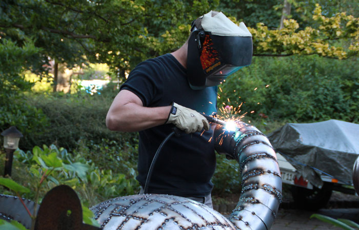 Der Wanderpenis - Kunst von S�ren Clausen